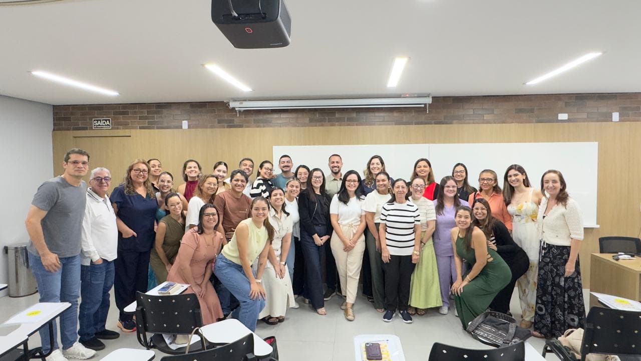 Turma do curso de Tuberculose no Paciente Pediátrico