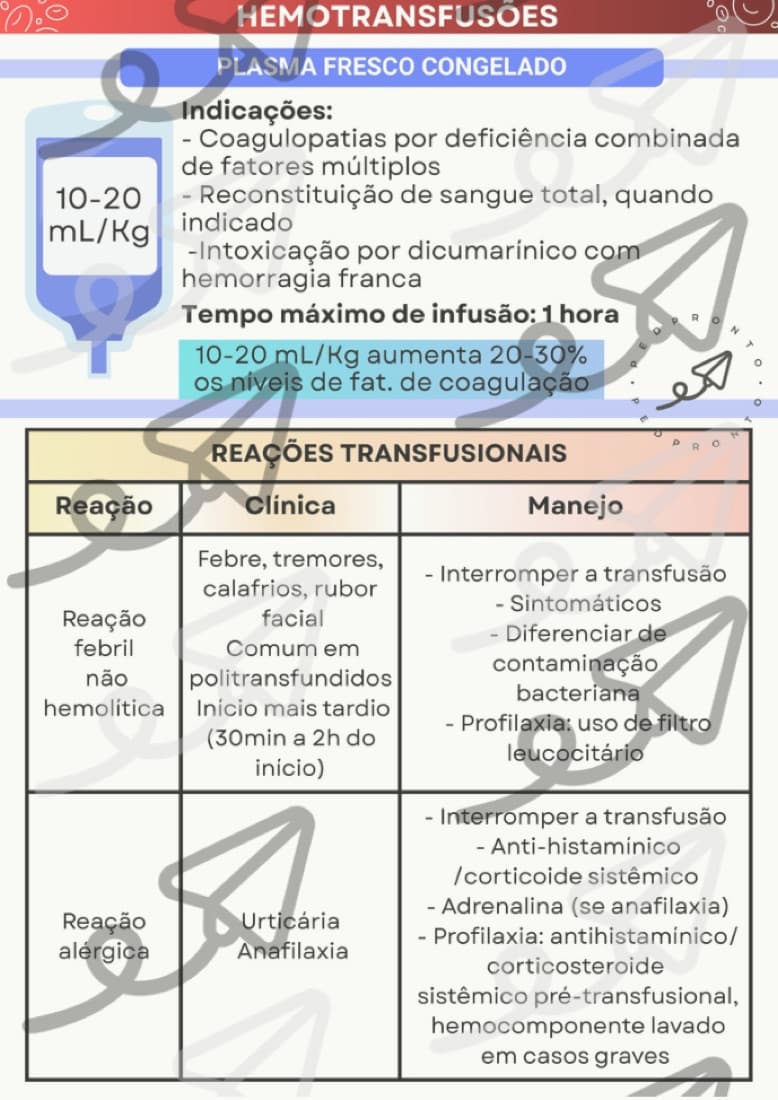 Hemotransfusão — prévia 2